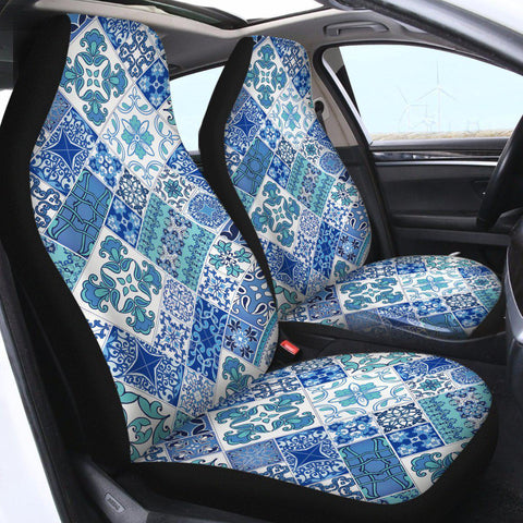 Coastal Mosaic Car Seat Cover