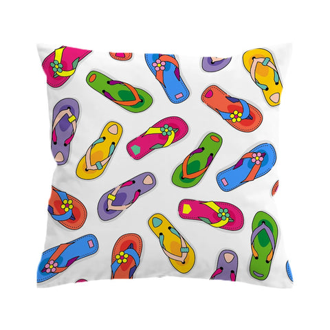 Flip Flop State of Mind Cushion Cover