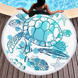 Sea Turtle Society Towel + Backpack