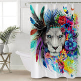 Lion Vibes Shower Curtain