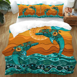 Double Dolphin Dreaming Doona Cover Set