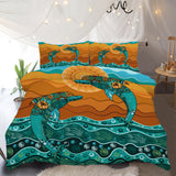 Double Dolphin Dreaming Doona Cover Set