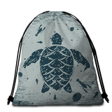Sea Turtle Treasure Towel + Backpack