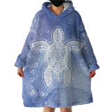 Honu Healing Wearable Blanket Hoodie