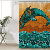 Dolphin Dreaming Shower Curtain