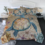 The Original Sea Turtle Island New Quilt Set