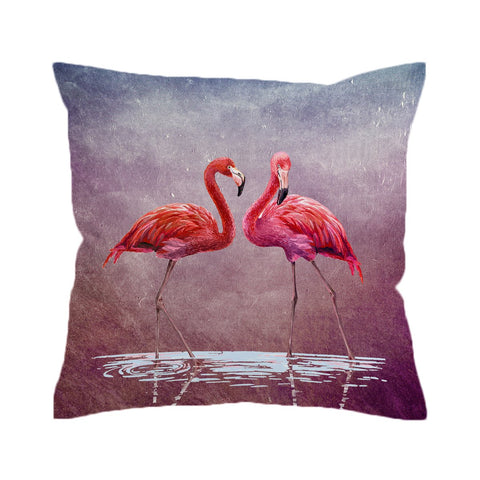 Ladies in Pink Cushion Cover