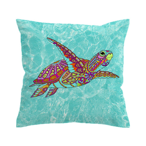 The Original Sea Turtle Spirit Cushion Cover