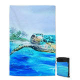 Sea Turtle Life Sand Free Towel