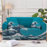The Great Wave Couch Cover