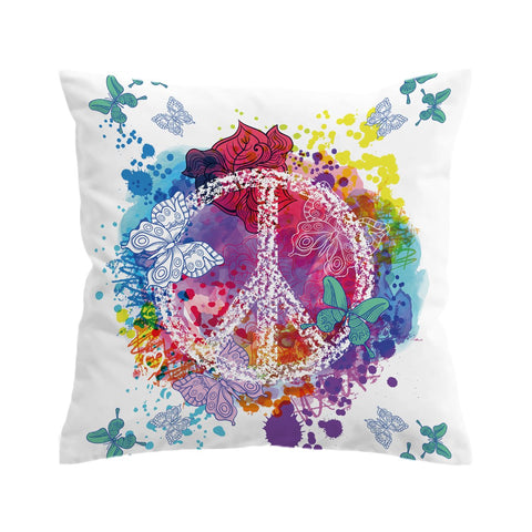 Peace on the Beach Cushion Cover