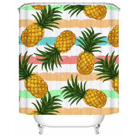 Pineapple Party Shower Curtain