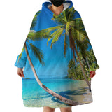 Tropical Escape Wearable Blanket Hoodie