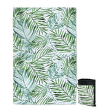 Tropical Palm Leaves Sand Free Towel