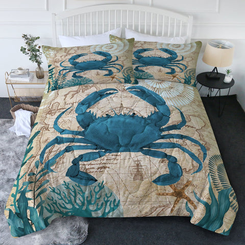 Crab Love New Quilt Set