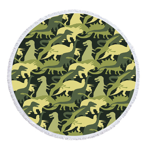 Camouflage Dinosaurs - Baby Size 100 cm