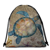 The Original Turtle Island Towel + Backpack
