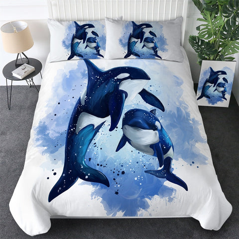 Orca Whales Doona Cover Set