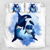 Orca Whales Doona Cover Set