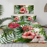 Tropical Hibiscus Doona Cover Set