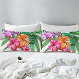 Tropical Flamingo Set of 2 Pillowcases