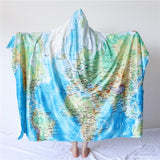 The Seven Seas Cosy Hooded Blanket