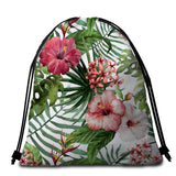 Tropical Hibiscus Towel + Backpack