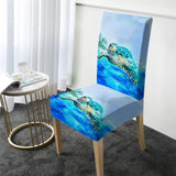 Sea Turtle Tropics Chair Cover