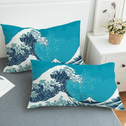 The Great Wave Pillowcase