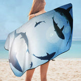 The Sharks Jumbo Beach Towel