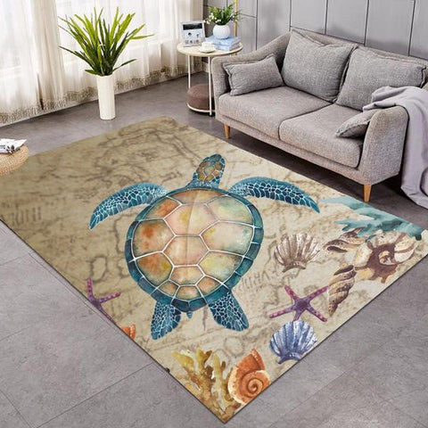 The Original Turtle Island Floor Mat