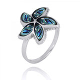 Starfish Ring with Abalone shell