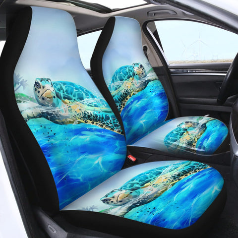 Sea Turtle Life Car Seat Cover