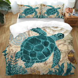 Sea Turtle Love Doona Cover Set