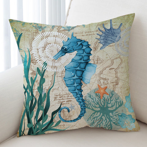 Seahorse Love Cushion Cover
