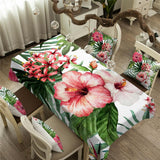 Tropical Hibiscus Tablecloth