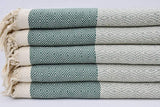 Teal Green Four Seasons Blanket