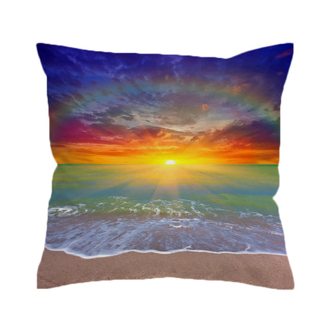 Sunset Beach Cushion Cover