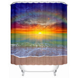 Sunset Beach Shower Curtain