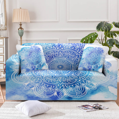 Mandala Hues Couch Cover