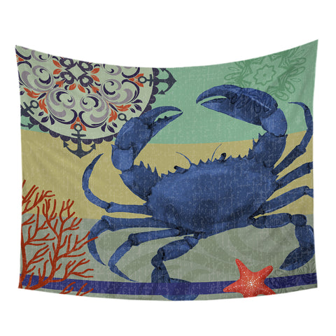 Crab Passion Tapestry
