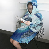 Polynesian Passion Wearable Blanket Hoodie