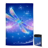 Tropical Hibiscus & Butterfly Sand Free Towel