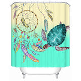 Sea Turtle Dreaming Shower Curtain
