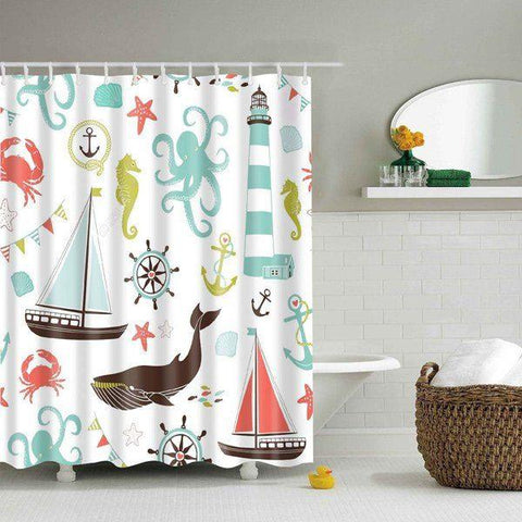 Under The Sea Shower Curtain