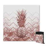 The Golden Pineapple Sand Free Towel