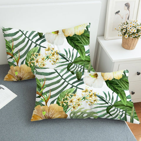 Hibiscus Tropics Pillowcase