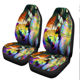 Hibiscus & Butterfly Car Seat Cover