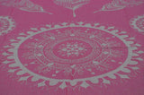 Pink Mandala 100% Cotton Original Turkish Towels