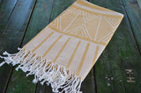 Yellow Sun 100% Cotton Original Turkish Towels